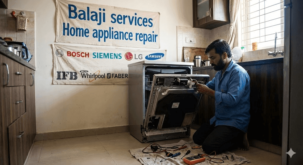 Balaji home appliance repair service in bavdhan and dishwasher repair service 